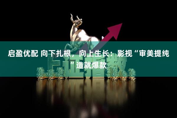 启盈优配 向下扎根，向上生长：影视“审美提纯”造就爆款